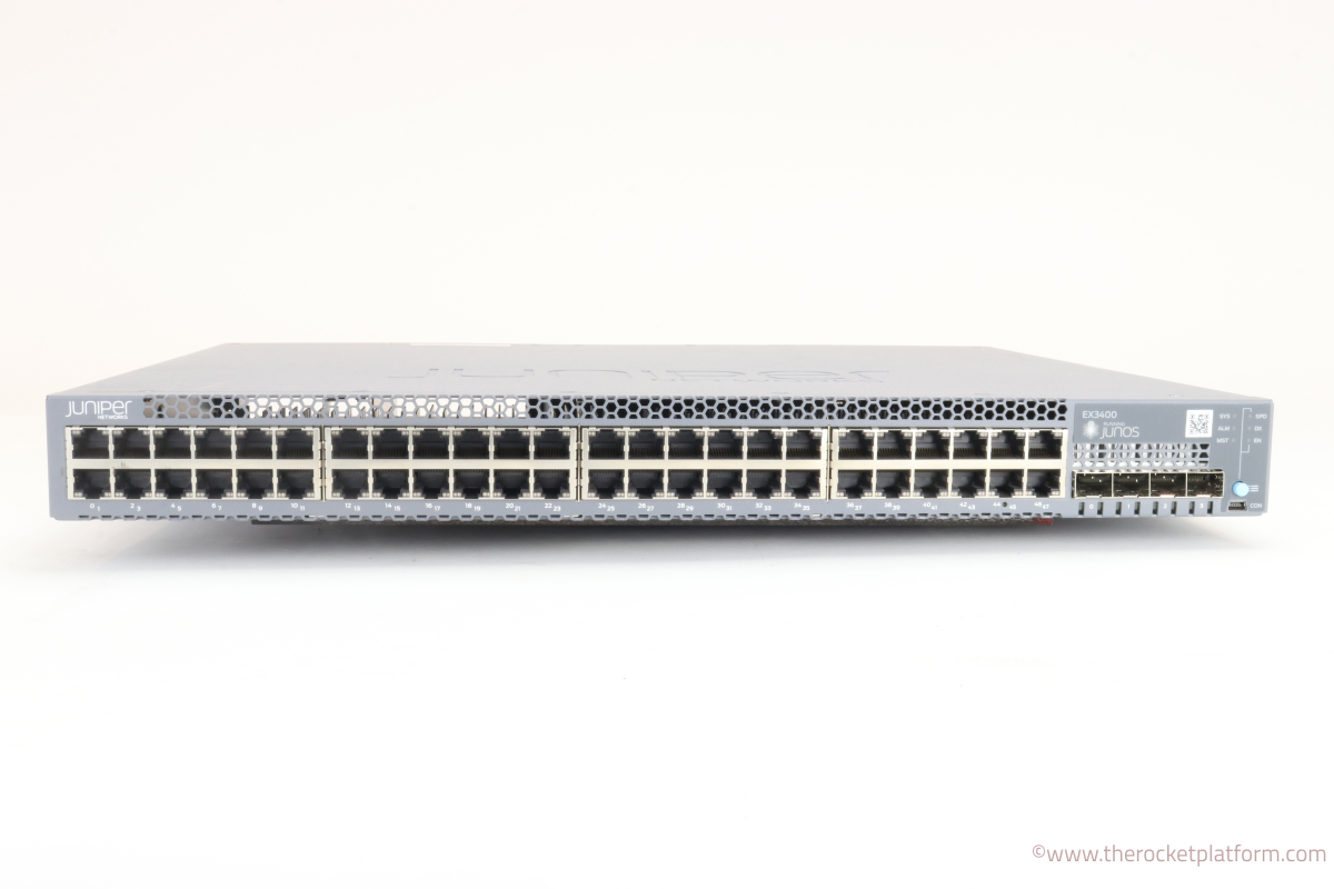 Juniper EX3400-48T Network Switch Full Unit