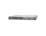 Juniper SRX1500-SYS-JB-AC Firewall The Juniper SRX1500 is an advanced next-generation firewall and security services gateway designed to safeguard vital networks in campus settings, regional headquarters, and sizable branch offices. This device offers comprehensive SD-WAN functionality to enterprises and service providers, featuring Zero-Touch Provisioning (ZTP) for streamlining branch network connectivity during setup and maintenance processes. It is capable of providing firewall performance of up to 9.2 Gbps, intrusion prevention of 3.3 Gbps, and IPsec VPN of 4.5 Gbps in scenarios such as enterprise campus, regional headquarters, and large branch deployments. Quick Specs: 100GB SSD Total Onboard Ports: 16x 1GbE and 4x10 GbE Virtual Router Redundancy Protocol (VRRP) Primary boot storage (mSATA): 16GB Please see the related tabs for the SRX1500-SYS-JB-AC datasheet and compatible accessories. Properties Properties Juniper SRX1500-SYS-JB-AC Description SRX1500 Services Gateway includes hardware (16GbE, 4x10GbE, 16G RAM, 16G Flash, 100G SSD, AC PSU, cable and RMK) and Junos Software Base (firewall, NAT, IPSec, routing, MPLS and switching) Product Family SRX1500 Series Product Type Security Firewall Connectivity Specification Total onboard ports 16x1GbE and 4x10GbE Onboard RJ-45 ports 12x1GbE Onboard small form-factor pluggable (SFP) transceiver ports 4x1GbE MACsec-capable ports 2x1GbE Onboard SFP+ ports 4x10GbE Out-of-band (OOB) management ports 1x1GbE Dedicated high availability (HA) ports 1x1GbE (SFP) PIM slots 2 Console (RJ-45 + miniUSB) 1 USB 2.0 ports (type A) 1 Form factor 1 U Dimensions (WxHxD) 17.28 x 1.75 x 18.2 in (43.9 x 4.44 x 46.22 cm) Weight (device and PSU) 16.1 lb (7.30 kg) Power Power supply AC (external) Redundant PSU 1+1 Average power consumption 150 W Average heat dissipation 512 BTU / hour Maximum current consumption 2.5A (for AC PSU) Maximum inrush current 50A by 1 AC cycle Airflow/cooling Front to back Acoustic noise level 66.5dBA Specifications Specifications SRX1500-SYS-JB-AC System memory (RAM) 16 GB Primary boot storage (mSATA) 16 GB Secondary storage (SSD) 100 GB Routing/firewall (IMIX packet size) Gbps 4.8 Routing/firewall (1,518 B packet size) Gbps 9.2 IPsec VPN (IMIX packet size) Gbps 1.3 IPsec VPN (1400 B packet size) in Gbps 4.5 Application visibility and control in Gbps 7.9 Recommended IPS in Gbps 3.3 Next-generation firewall in Gbps 2.1 Secure Web Access firewall in Gbps 1.6 Route table size (RIB/FIB) (IPv4) 2 million / 1 million Maximum concurrent sessions (IPv4 or IPv6) 2,000,000 Maximum security policies 16,000 Connections per second 90,000 NAT rules 8,000 Media access control (MAC) table size 64,000 (standalone mode) IPsec VPN tunnels 2,000 Number of remote access/SSL VPN (concurrent) users 2,000 GRE tunnels 2,048 Maximum security zones 512 Maximum virtual router 512 Maximum VLANs 3,900 Software Specifications Routing Protocols IPv4, IPv6 Static routes RIP v1/v2 OSPF/OSPF v3 BGP with Route Reflector IS-IS Multicast: Internet Group Management Protocol (IGMP) v1/v2; Protocol Independent Multicast (PIM) sparse mode (SM)/dense mode (DM)/source-specific multicast (SSM); Session Description Protocol (SDP); Distance Vector Multicast Routing Protocol (DVMRP); Multicast Source Discovery Protocol (MSDP); Reverse Path Forwarding (RPF) Encapsulation: VLAN, Point-to-Point Protocol over Ethernet (PPPoE) Virtual routers Policy-based routing, source-based routing Equal-cost multipath (ECMP) QoS Features Support for 802.1p, DiffServ code point (DSCP), EXP Classification based on VLAN, data-link connection identifier (DLCI), interface, bundles, or multifield filters Marking, policing, and shaping Classification and scheduling Weighted random early detection (WRED) Guaranteed and maximum bandwidth Ingress traffic policing Virtual channels Hierarchical shaping and policing Switching Features ASIC-based Layer 2 forwarding MAC address learning VLAN addressing and integrated routing and bridging (IRB) support Link aggregation and LACP LLDP and LLDP-MED STP, RSTP, MSTP MVRP 802.1X authentication Firewall Services Stateful and stateless firewall Zone-based firewall Screens and distributed denial of service (DDoS) protection Protection from protocol and traffic anomalies Integration with Pulse Unified Access Control (UAC) Integration with Aruba Clear Pass Policy Manager User role-based firewall SSL Inspection Network Address Translation (NAT) Source NAT with Port Address Translation (PAT) Bidirectional 1:1 static NAT Destination NAT with PAT Persistent NAT IPv6 address translation VPN Features Tunnels: Site-to-Site, Hub and Spoke, Dynamic Endpoint, AutoVPN, ADVPN, Group VPN (IPv4/IPv6/Dual Stack) Juniper Secure Connect: Remote access/SSL VPN Configuration payload: Yes IKE Encryption algorithms: Prime, DES-CBC, 3DES-CBC, AEC-CBC, AES-GCM, SuiteB IKE authentication algorithms: MD5, SHA-1, SHA-128, SHA-256, SHA-384 Authentication: Pre-shared key and public key infrastructure (PKI) (X.509) IPsec (Internet Protocol Security): Authentication Header (AH)/Encapsulating Security Payload (ESP) protocol IPsec Authentication Algorithms: hmac-md5, hmac-sha-196 IPsec Encryption Algorithms: Prime, DES-CBC, 3DES-CBC, AEC-CBC, AES-GCM, SuiteB Perfect forward secrecy, anti-reply Internet Key Exchange: IKEv1, IKEv2 Monitoring: Standard-based dead peer detection (DPD) support, VPN monitoring VPNs GRE, IP-in-IP, and MPLS Network Services Dynamic Host Configuration Protocol (DHCP) client/server/relay Domain Name System (DNS) proxy, dynamic DNS (DDNS) Juniper real-time performance monitoring (RPM) and IP monitoring Juniper flow monitoring (J-Flow) Bidirectional Forwarding Detection (BFD) Two-Way Active Measurement Protocol (TWAMP) IEEE 802.3ah Link Fault Management (LFM) IEEE 802.1ag Connectivity Fault Management (CFM) High Availability Features Virtual Router Redundancy Protocol (VRRP) Stateful high availability -Dual box clustering -Active/passive -Active/active -Configuration synchronization -Firewall session synchronization -Device/link detection -In-Service Software Upgrade (ISSU) IP monitoring with route and interface failover Management, Automation, Logging, and Reporting Management, Automation, Logging, and Reporting SSH, Telnet, SNMP Smart image download Juniper CLI and Web UI Juniper Networks Junos Space and Security Director Python Junos OS event, commit and OP scripts Application and bandwidth usage reporting Auto installation Debug and troubleshooting tools Advanced Routing Services Packet mode MPLS (RSVP, LDP) Circuit cross-connect (CCC), translational cross-connect (TCC) L2/L2 MPLS VPN, pseudo-wires Virtual private LAN service (VPLS), next-generation multicast VPN (NG-MVPN) MPLS traffic engineering and MPLS fast reroute Application Security Services Application visibility and control Application-based firewall Application QoS Advanced/application policy-based routing (APBR) Application Quality of Experience (AppQoE) Application-based multipath routing Threat Defense and Intelligence Services Intrusion prevention Antivirus Antispam Category/reputation-based URL filtering Protection from botnets (command and control) Adaptive enforcement based on GeoIP Juniper Advanced Threat Prevention, a cloud-based SaaS offering, to detect and block zero-day attacks Juniper ATP Appliance, a distributed, on-premises advanced threat prevention solution to detect and block zero-day attacks Adaptive Threat Profiling Encrypted Traffic Insights SecIntel to provide threat intelligence Operating temperature 32° to 104° F (0° to 40° C) Storage temperature -4° to 158° F (-20° to 70° C) Relative humidity operating 10% to 90% (noncondensing) Relative humidity non-operating 5% to 95% (noncondensing) Meantime between failures (MTBF) 9.78 years (85,787 hours) FCC classification Class A RoHS compliance RoHS 2 FIPS 140-2 Level 2 (Junos 19.2) Accessories Transceivers EX-SFP-1FE-FX Small Form Factor Pluggable 100Base-FX Fast Ethernet Optics EX-SFP-1FE-LX SFP 100BASE-LX, LC connector, 1310nm, 10km Reach on Single Mode Fiber CTP-SFP-1GE-LX Small Form Factor Pluggable 1000Base-LX Gigabit Ethernet Optic Module, CTP1000 CTP-SFP-1GE-SX Small Form Factor Pluggable 1000Base-SX Gigabit Ethernet Optic Module, CTP1000 CTP-SFP-1GE-T Small Form Factor Pluggable 1000Base-T Gigabit Ethernet Module (uses Cat 5 cable) EX-SFP-1GE-LH Small Form Factor Pluggable 1000Base-LH Gigabit Ethernet Optics EX-SFP-1GE-LX Small Form Factor Pluggable 1000Base-LX Gigabit Ethernet Optics EX-SFP-1GE-SX Small Form Factor Pluggable 1000Base-SX Gigabit Ethernet Optics EX-SFP-1GE-SX-ET SFP, 1000Base-SX Gigabit Ethernet, Extended Temperature Range Optics EX-SFP-1GE-T Small Form Factor Pluggable 10/100/1000 Copper Transceiver Module QFX-SFP-1GE-LX SFP 1000Base-LX Gigabit Ethernet Optics, 1310nm for 10km transmission on SMF QFX-SFP-1GE-SX SFP 1000Base-SX Gigabit Ethernet Optics, 850nm for upto 550m transmission on MMF QFX-SFP-1GE-T SFP 1000Base-T Copper Transceiver Module for up to 100m transmission SFP-1G-LH-C SFP, 1G, SMF 70km, Industrial Temperature (-40 through 85 DegC), Duplex LC connector SFP-1G-LX-C SFP, 1G, SMF 10km and MMF 550m, Extended Temperature (-5 through 70 DegC), Duplex LC connector SFP-1G-SX-C SFP, 1G, FDDI 220m and OM1 275m/OM2 MMF 550m, Extended Temperature (-10 through 85 DegC), Duplex LC connector SFP-1G-T-C Small Form Factor Pluggable 1000Base-T Gigabit Ethernet Module (uses Cat 5 cable) SRX-SFP-1GE-LH Small Form Factor Pluggable 1000Base-LH Gigabit Ethernet Optic Module SRX-SFP-1GE-LH-ET Small Form Factor Pluggable 1000Base-LH Gigabit Ethernet Optic Module - Extended temperature SRX-SFP-1GE-LX Small Form Factor Pluggable 1000Base-LX Gigabit Ethernet Optic Module SRX-SFP-1GE-LX-ET Small Form Factor Pluggable 1000Base-LX Gigabit Ethernet Optic Module - Extended temperature SRX-SFP-1GE-SX Small Form Factor Pluggable 1000Base-SX Gigabit Ethernet Optic Module SRX-SFP-1GE-SX-ET Small Form Factor Pluggable 1000Base-SX Gigabit Ethernet Optic Module - Extended temperature SRX-SFP-1GE-T Small Form Factor Pluggable 1000Base-T Gigabit Ethernet Module SRX-SFP-1GE-T-ET Small Form Factor Pluggable 1000Base-T Gigabit Ethernet Module - Extended temperature EX-SFP-10GE-DAC-1M SFP+ 10 Gigabit Ethernet Direct Attach Copper (Twinax Copper Cable), 1M EX-SFP-10GE-DAC-3M SFP+ 10 Gigabit Ethernet Direct Attach Copper (Twinax Copper Cable), 3M EX-SFP-10GE-ER SFP+ 10GBase-ER 10 Gigabit Ethernet Optics Module, 1550nm for 40Km Transmission EX-SFP-10GE-LR Small Form Factor Pluggable 10 Gigabit Ethernet (SFP+) LR Optics EX-SFP-10GE-LRM Small Form Factor Pluggable 10 Gigabit Ethernet (SFP+) LRM Optics EX-SFP-10GE-SR Small Form Factor Pluggable 10 Gigabit Ethernet (SFP+) SR Optics QFX-SFP-10GE-ER SFP+ 10GBase-ER 10 Gigabit Ethernet Optics, 1550nm for 40km transmission on SMF QFX-SFP-10GE-LR SFP+ 10GBase-LR 10 Gigabit Ethernet Optics, 1310nm for 10km transmission on SMF QFX-SFP-10GE-SR SFP+ 10GBase-SR 10 Gigabit Ethernet Optics, 850nm for up to 300m transmission on MMF QFX-SFP-DAC-1M SFP+ 10 Gigabit Ethernet Direct Attach Copper (twinax copper cable) 1m QFX-SFP-DAC-3M SFP+ 10 Gigabit Ethernet Direct Attach Copper (twinax copper cable) 3m SFP-10G-LRM-C Small Form Factor Pluggable 10 Gigabit Ethernet (SFP+) LRM Optics SFPP-10G-LRT2-C SFP+, 10G-LR Transceiver type 2 SFPP-10G-SR-C SFP+, 10G-SR Transceiver SFPP-10GE-LRM 10 Gigabit Ethernet Long Reach Multimode (LRM) SFP+ SRX-SFP-10GE-DAC-1M SFP+ 10 Gigabit Ethernet Direct Attach Copper (Twinax Copper Cable), 1M SRX-SFP-10GE-DAC-3M SFP+ 10 Gigabit Ethernet Direct Attach Copper (Twinax Copper Cable), 3M SRX-SFP-10GE-ER SFP+ 10GBase-ER 10 Gigabit Ethernet Optics Module, 1550nm for 40Km transmission SRX-SFP-10GE-LR Small Form Factor Pluggable 10 Gigabit Ethernet (SFP+) LR Optics SRX-SFP-10GE-LRM Small Form Factor Pluggable 10 Gigabit Ethernet (SFP+) LRM Optics SRX-SFP-10GE-SR Small Form Factor Pluggable 10 Gigabit Ethernet (SFP+) SR Optics