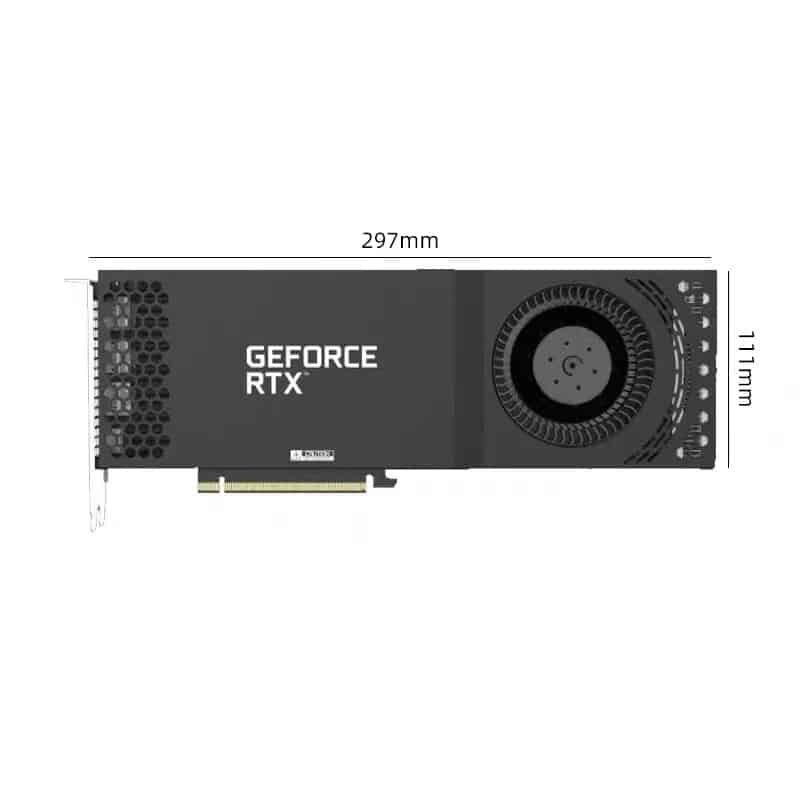 GALAXY 3090 NVIDIA AMPERE accelerator GEFORCE RTX 3090 24G turbo AI deep learning GPU