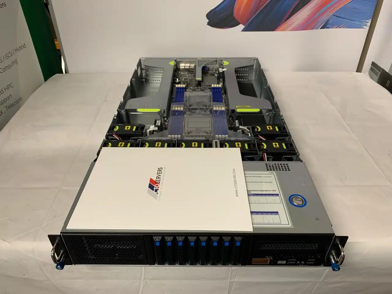 Intel 3rd Gen Xeon GPU Server Dual 28 Core Gold 6330 - QUAD NVIDIA Tesla T4 GPU