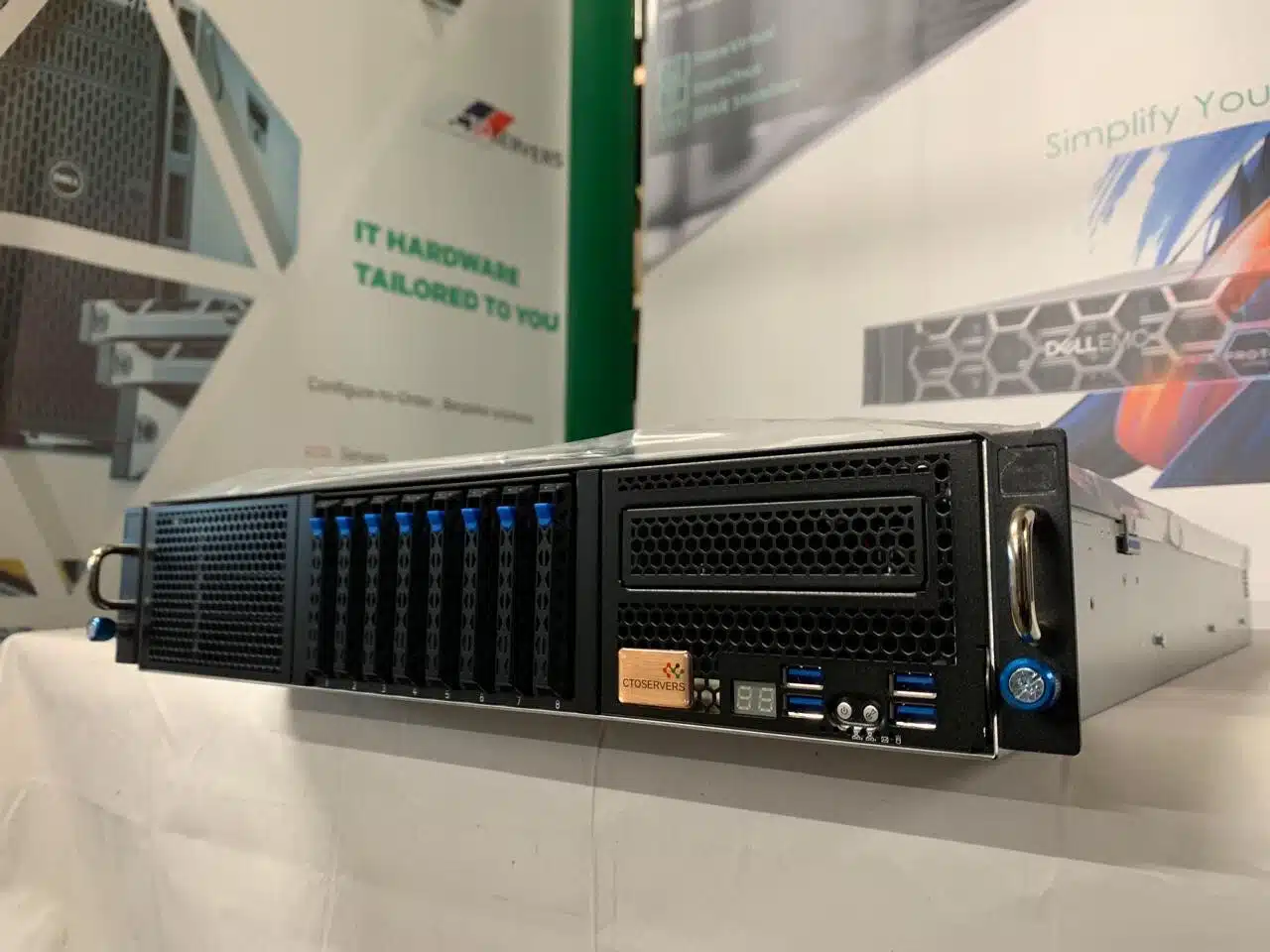 Intel 3rd Gen Xeon GPU Server Dual 28 Core Gold 6330 - QUAD NVIDIA Tesla T4 GPU