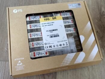 FS 10G SR 85 TRANSCEIVER MODULES 1O GIGABIT ETHERNET FIBER 850NM SFP 300M  11589